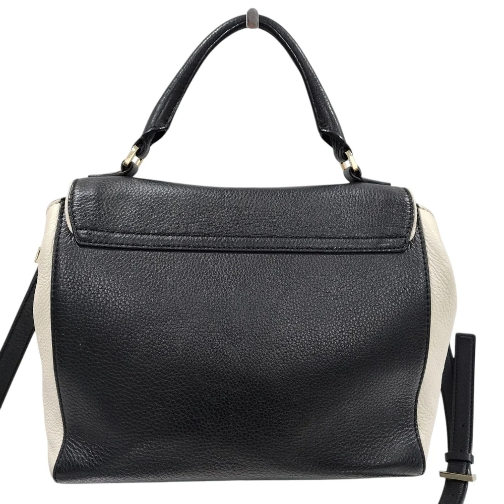KATE SPADE PEBBLE LEATHER COLOR BLOCK SATCHEL